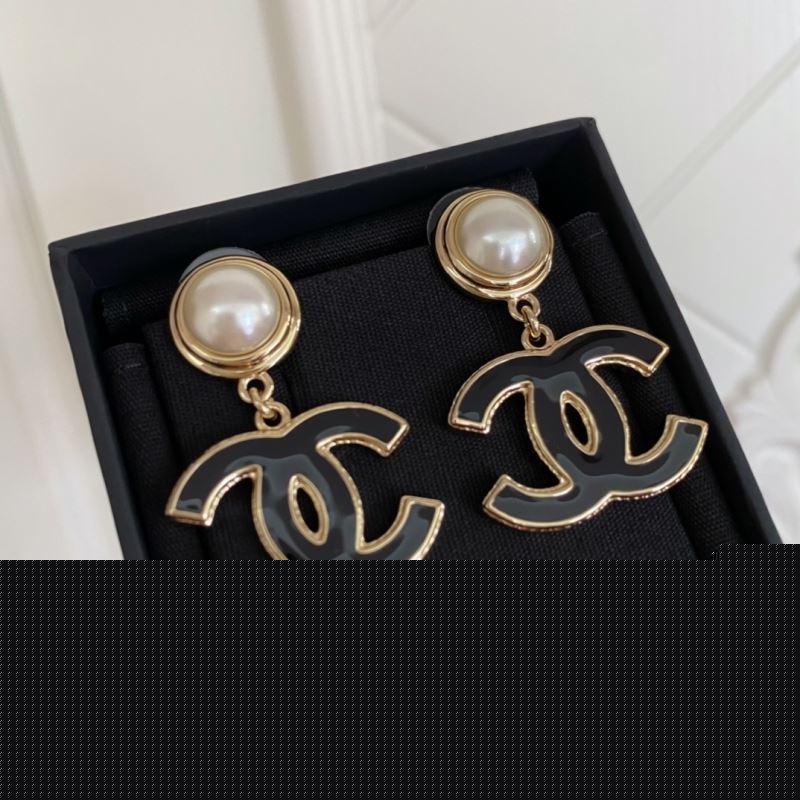 Ch*el earrings